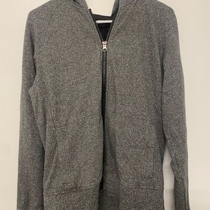 Lululemon Grey Zip Up Sweatshirt 8